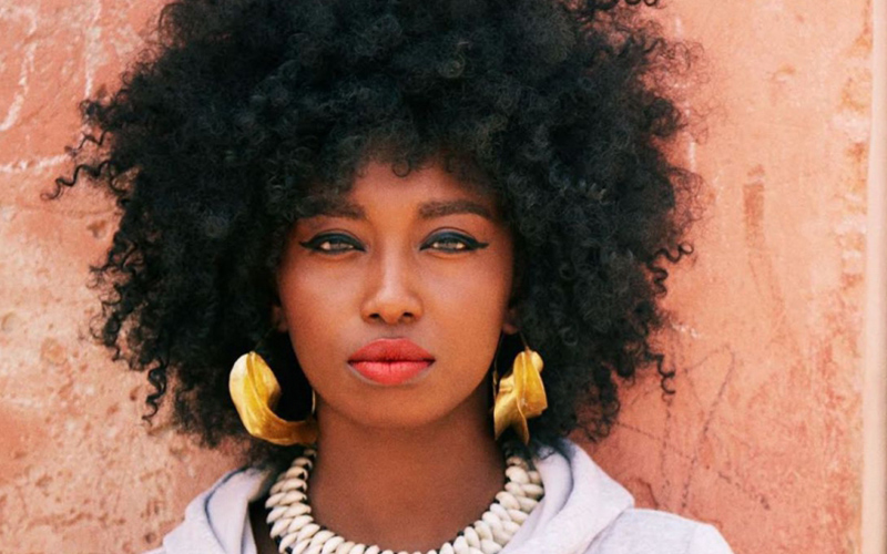 La chanteuse française Inna Modja